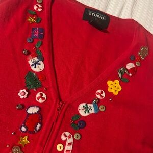 Studio joy Christmas vest